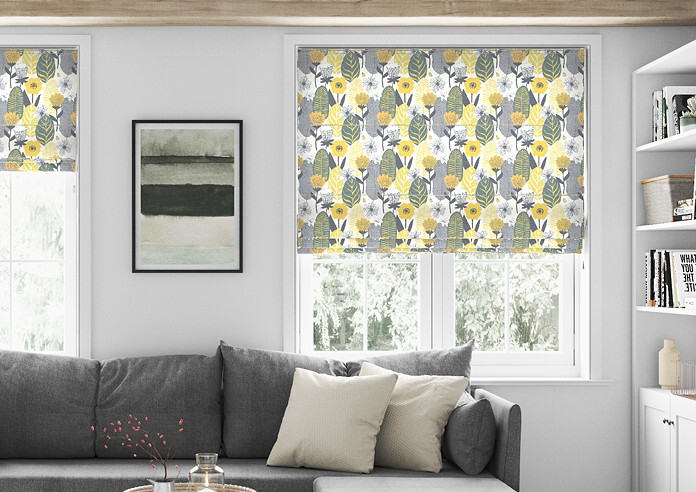 Blooma, Saffron - Roman Blind - Image 3